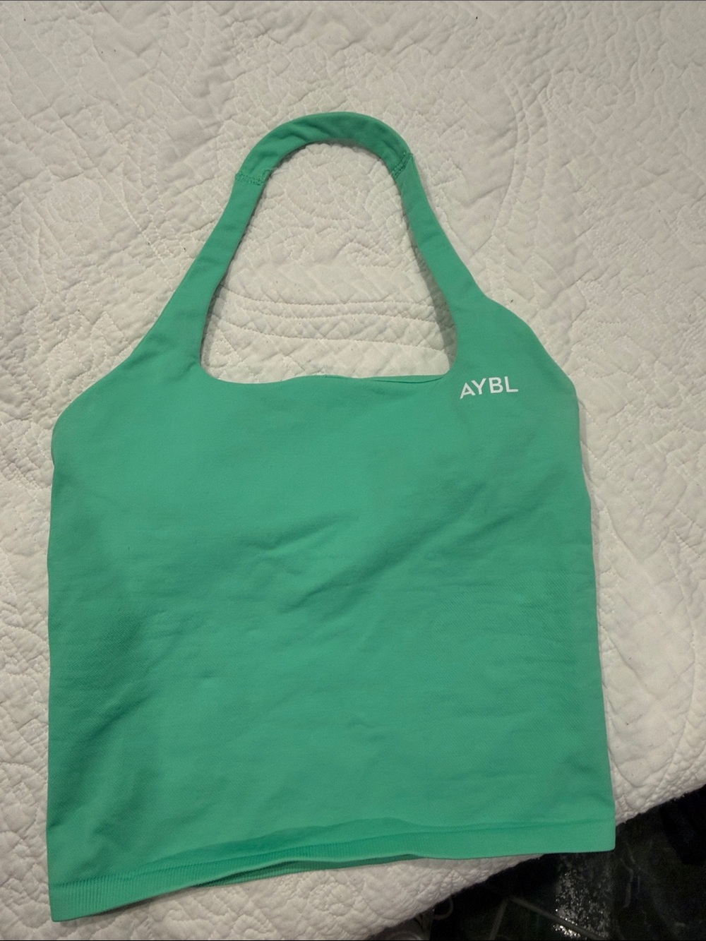 AYBL mint green halter top bra Small